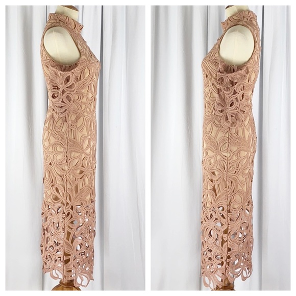 REVOLVE ELLIATT Sight Dress Overlay Bow Lace - Picture 6 of 8